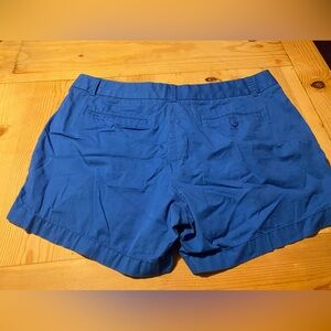 j crew blue shorts